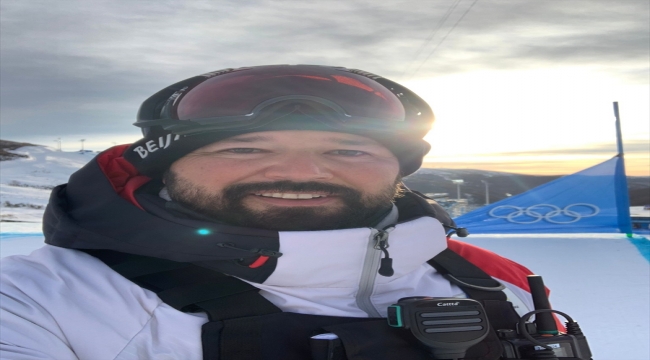 Mehmet Güney, 2022 Pekin Kış Olimpiyatları'nda teknik delege olarak görev yapıyor