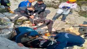 Mersin'de define arama amaçlı kazı sırasında çıkan patlamada bir kişi öldü