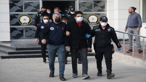 Mersin'deki FETÖ operasyonunda yakalanan 12 zanlı adliyeye sevk edildi 