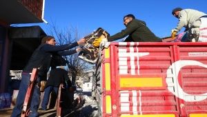 Nevşehir'den Suriye'deki savaş mağdurlarına yardım tırı gönderildi