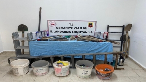 Osmaniye'de kaçak kazı yapan 9 kişi yakalandı