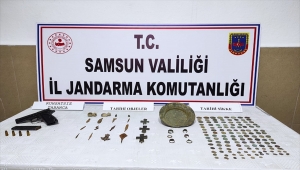 Samsun'da tarihi eser operasyonunda bir kişi gözaltına alındı 
