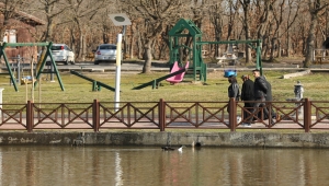 Tekirdağ'da kent sakinleri güzel havanın tadını çıkardı 