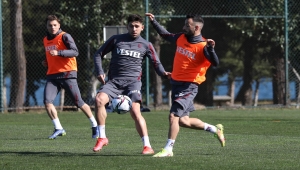 Trabzonspor, Aytemiz Alanyaspor maçı hazırlıklarını sürdürdü