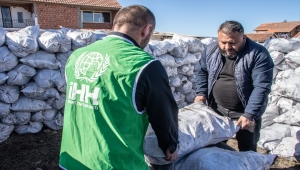 Türk yardım kuruluşlarından Kosova'da ihtiyaç sahiplerine kış yardımları