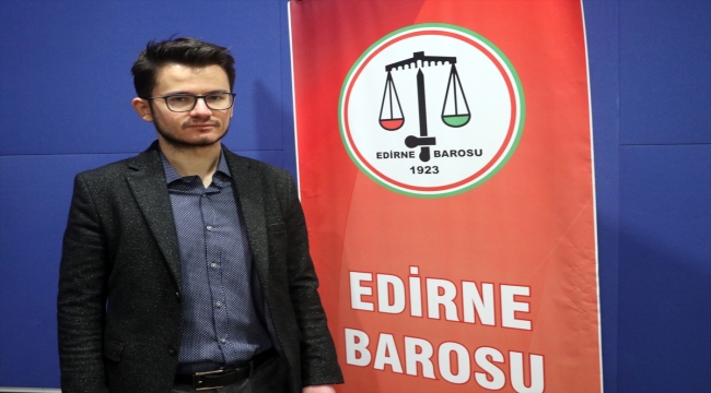 Yunanistan'ın hak ihlallerinin AİHM'e taşınmasında Edirne Barosundan göçmenlere destek