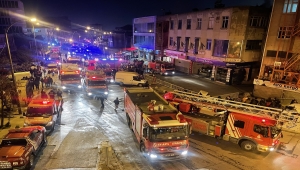 Zeytinburnu'nda tekstil atölyesinde çıkan yangın söndürüldü