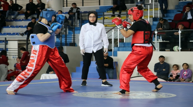 Ağrı'da "Wushu Türkiye Şampiyonası" tamamlandı