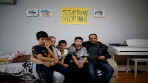 Antalya'daki Ukraynalılar, ülkelerindeki savaşı endişeyle takip ediyor