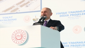 Bakan Karaismailoğlu Tokat'ta havalimanı açılışında konuştu: 