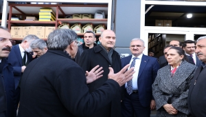 Bakan Soylu, Diyarbakır'da Hanımeller Çarşısı açılışında konuştu: