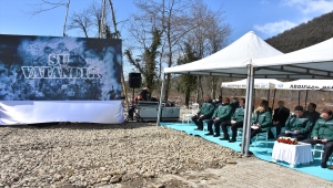 Bartın'daki Bahçecik Yer Altı Barajı törenle hizmete girdi