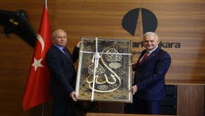 Binali Yıldırım, İvedik OSB ve Teknopark Ankara'yı ziyaret etti