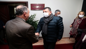 CHP'li Veli Ağbaba Erzurum Esnaf ve Sanatkarlar Odaları Birliğini ziyaret etti: