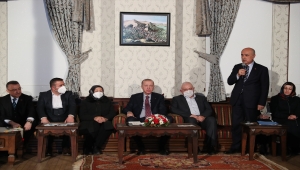 Cumhurbaşkanı Erdoğan, Tokat'ta çiftçilerle buluştu: (1)