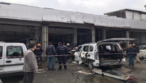Diyarbakır'da sanayi sitesinde bir iş yerinde patlama meydana geldi