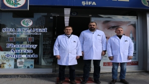Edirne'de Kovid-19 salgınında vefat eden eczacılar alındı