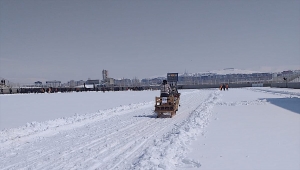 Erzurum'da Atlı Kızak Türkiye Şampiyonası yapıldı
