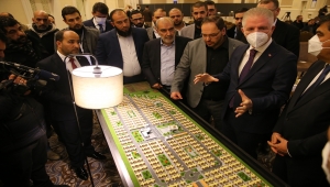 Filistinlilerin desteğiyle Suriye'de ihtiyaç sahipleri için 4 bin 500 konut yapılacak