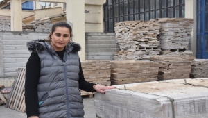 Girişimci kadın KOSGEB desteğiyle açtığı mermer atölyesiyle işinin patronu oldu