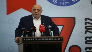 Hak-İş Genel Başkanı Arslan, Sakarya'da konuştu: