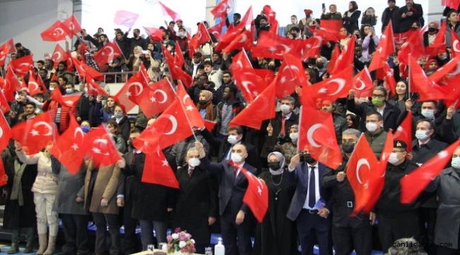 Kayseri'de Nevruz kutlaması Erciyes Üniversitesinde yapıldı