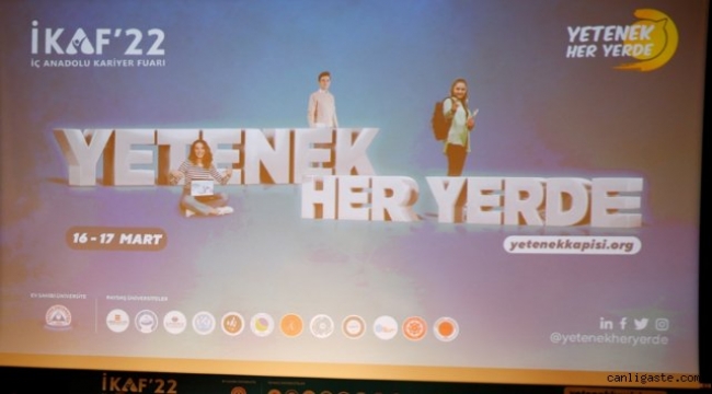 İç Anadolu Kariyer Fuarı (İKAF'22) Kayseri'de açıldı