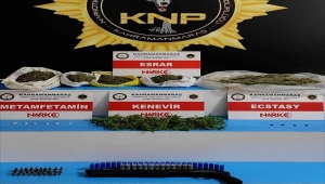 Kahramanmaraş'ta uyuşturucu operasyonlarında yakalanan 15 şüpheli tutuklandı