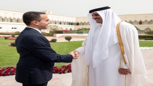 Katar Emiri, İtalya Dışişleri Bakanı ile uluslararası gelişmeleri ele aldı