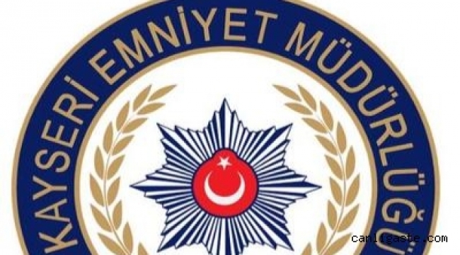 Kayseri'de bir haftada 52 faili meçhul hırsızlık aydınlatıldı 
