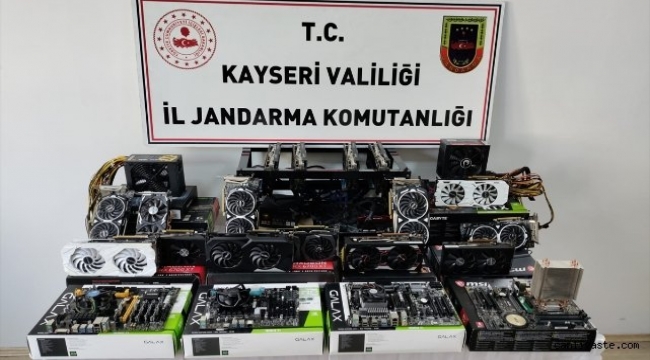 Kayseri'de kaçak kripto para operasyonu: 2 gözaltı