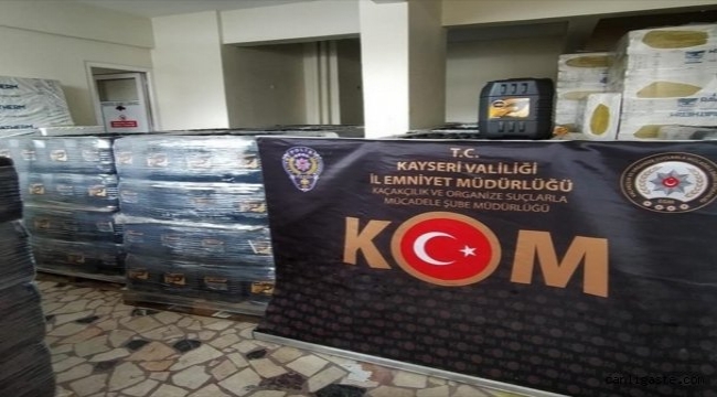 Kayseri'de 25 ton karışımlı akaryakıt ele geçirildi: 3 gözaltı