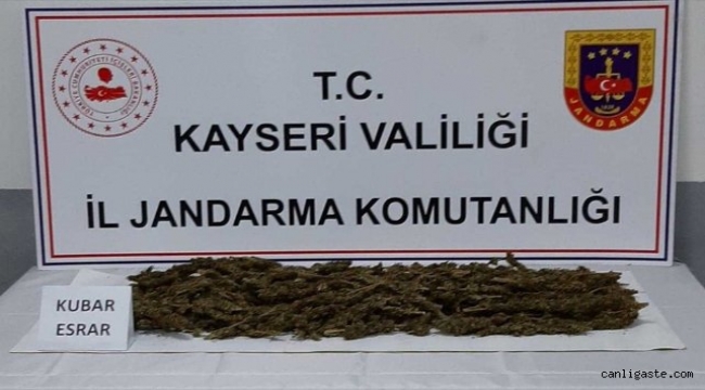 Kayseri'de uyuşturucu operasyonlarında 3 kişi gözaltına alındı