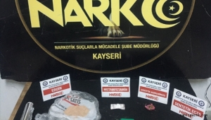 Kayseri'de uyuşturucu operasyonu: 1 gözaltı