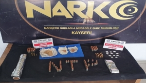 Kayseri'de uyuşturucu operasyonu: 2 zanlı yakalandı
