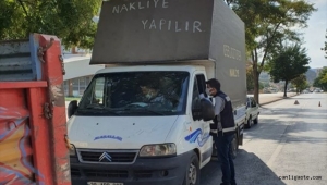 Kayseri'de kağıt ve hurda toplayanlara denetim