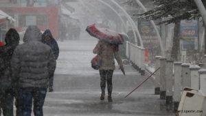 Kayseri ve Niğde'de kar yağışı etkili oluyor