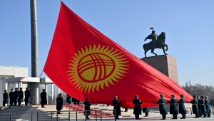 Kırgızistan'da Devlet Bayrak Günü kutlandı