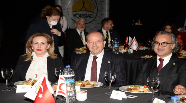 KKTC Cumhurbaşkanı Ersin Tatar, Antalya'da iş insanlarıyla buluştu: