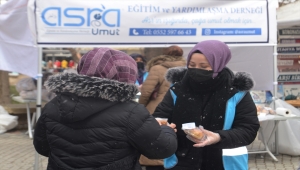 Kütahya'da vatandaşlara "Mehmetçik menüsü" ikram edildi