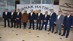 Memur-Sen Genel Başkanı Yalçın, Şırnak'ta basın mensuplarıyla bir araya geldi