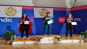 Milli atıcı Şimal Yılmaz, Avrupa Şampiyonası'nda gümüş madalya kazandı