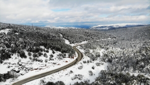 Muğla'nın yüksek kesimlerinde kar kalınlığı 30 santimetreye ulaştı