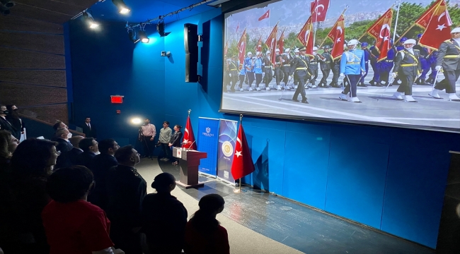 New York Türkevi'nde Çanakkale Deniz Zaferi'nin 107. yıl dönümü kutlandı