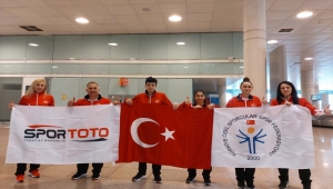 Özel sporcular, masa tenisi turnuvasına katılmak üzere İspanya'ya gitti 