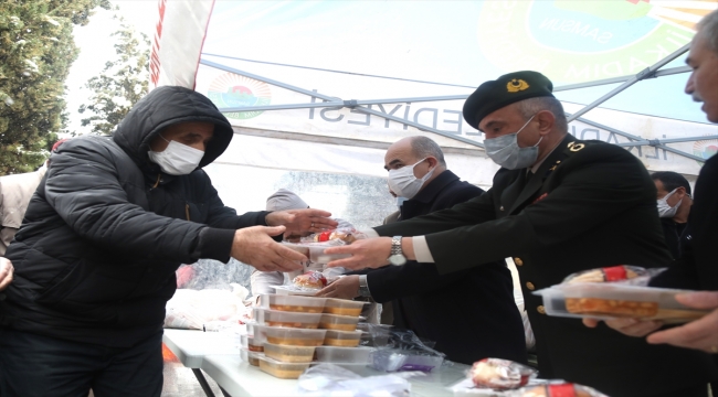 Samsun'da 50 bin kamu çalışanına "Çanakkale menüsü" ikramı