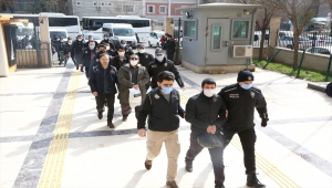 Şanlıurfa merkezli DEAŞ operasyonunda yakalanan 29 zanlı adliyeye sevk edildi