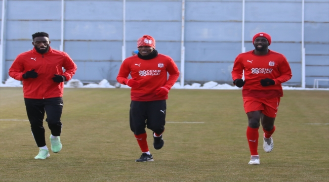 Sivasspor, Giresunspor maçının hazırlıklarına başladı