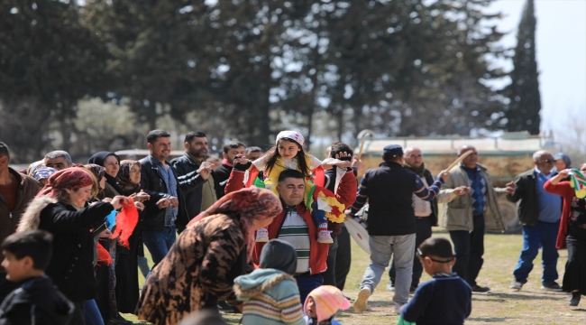 Suriye'nin kuzeyinde Nevruz Bayramı kutlandı