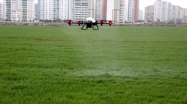 Tarımsal ilaçlamada kullanılacak dron çiftçinin gelirini artıracak